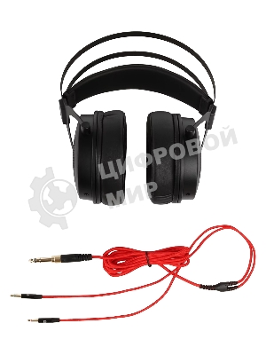 Проводные наушники Axelvox AX82 черный, полноформатные