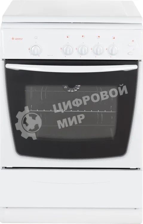 Плита газовая Gefest ПГ 1200 С6 белый, конфорок 4 шт, духовка 63 л, 60 см x 85 см x 60 см