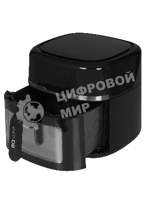 Аэрогриль BQ GR2007 черный, 1800 Вт, 8 л, сенсор, 8 программ