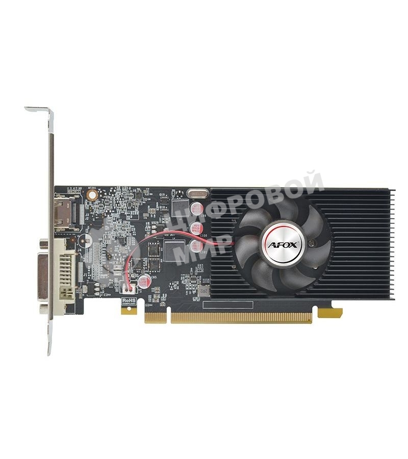 Видеокарта AFOX PCIE16 GT1030 2Gb GDDR5 AF1030-2048D5L5-V4