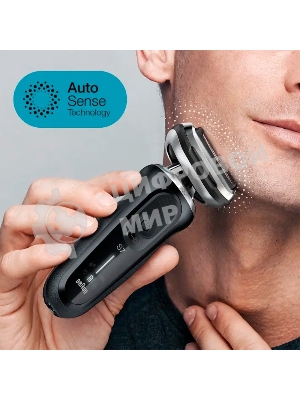 Электробритва сетчатая Braun Series 7 71-N1000S реж.эл.:3 питан.:аккум. черный