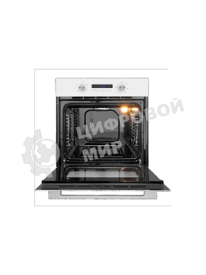 Шкаф духовой газовый с электрическим грилем Maunfeld MOGM703W, встраиваемый