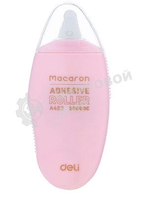 Клеющий роллер Deli EA49201 прозрачный блистер 6мм x 8м Macaron