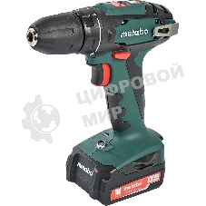 Дрель-шуруповерт Metabo BS 14.4 602206550, 14,4 В, 1,5 Ач, 40 Нм, щеточный