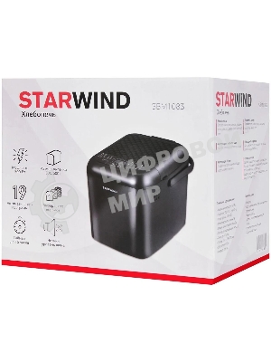 Хлебопечь Starwind SBM1083 500 Вт, черный