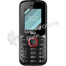 Мобильный телефон BQ 1848 Step+ черный/красный