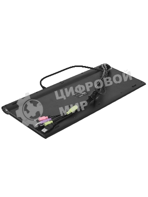 Клавиатура проводная A4Tech KLS-7MUU USB серебристый/черный