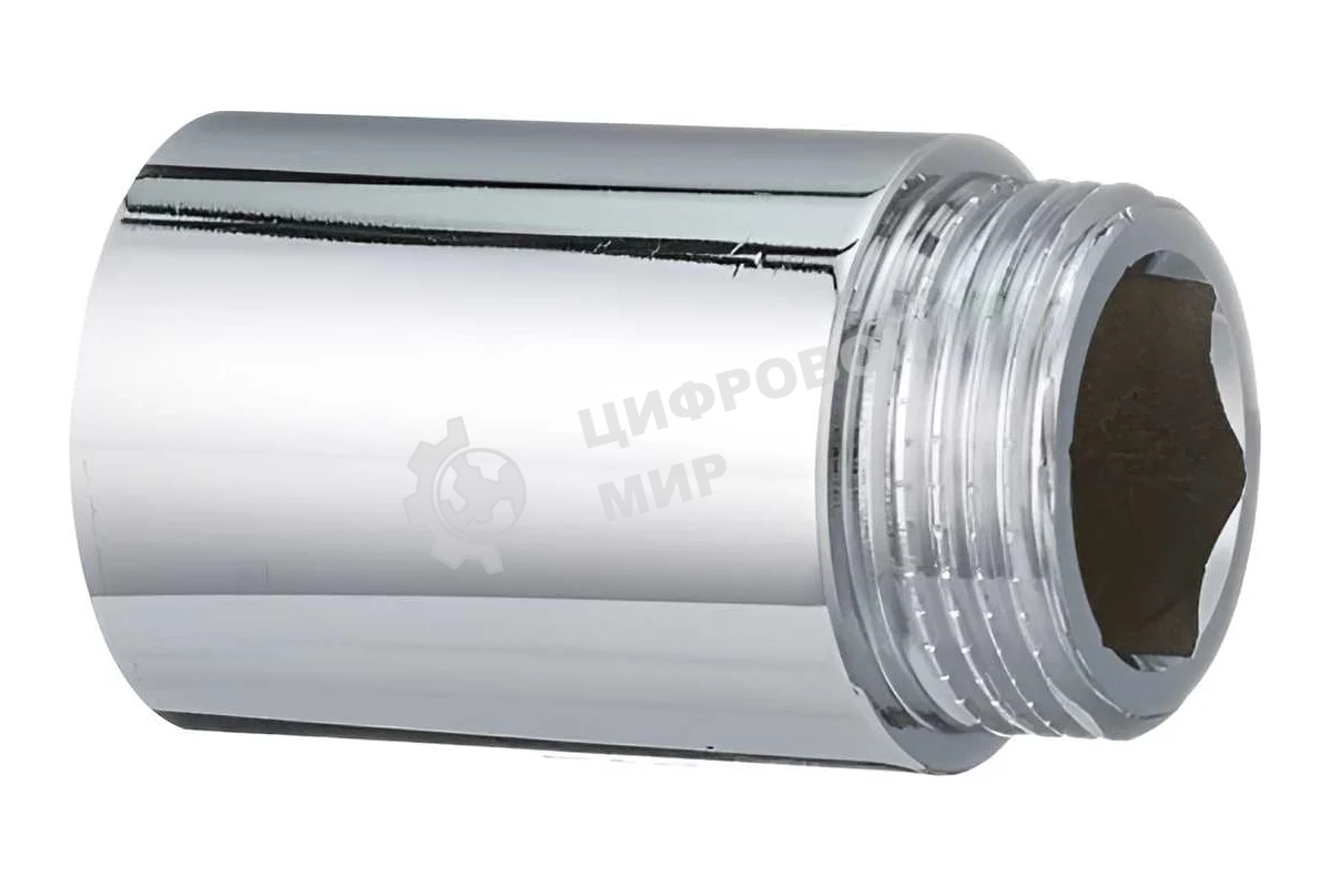 Удлинитель Aquadeel НВ 1/2'x10 мм, хромированный BFC-008-101
