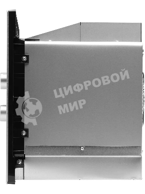 Микроволновая печь встраиваемая Hyundai HBW 2030 IX нержавеющая сталь, 20 л, 800 Вт, переключатели - поворотный механизм