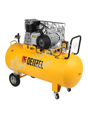 Компрессор воздушный Denzel BCI3000-T/200 рем. привод, 3,0 кВт, 200 л, 530 л/мин