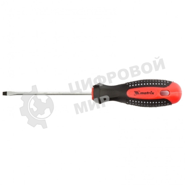 Отвертка Matrix Fusion 11406, SL3,0 х 80 мм, CrV, 3-х компонентная рукоятка 