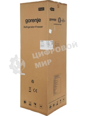 Холодильник Gorenje RK4181PS4 нержавеющая сталь двухкамерный 198/66л морозилка снизу, капельная система