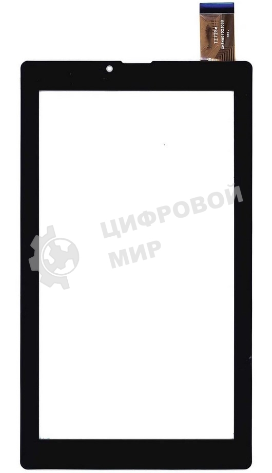 Сенсорное стекло (тачскрин) XHSNM0702308B, черное