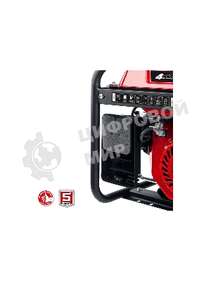 Электрогенератор гибридный Зубр СГ-3300, 3.3 кВт, 72 дБ, 44 кг