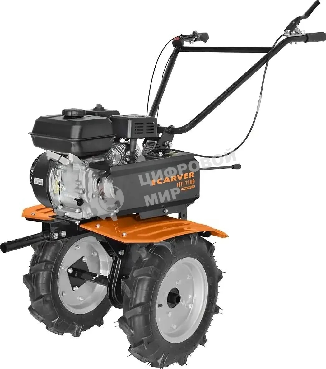 Мотоблок Carver МТ-7100 бензиновый 5кВт 7л.с. (01.006.00039)