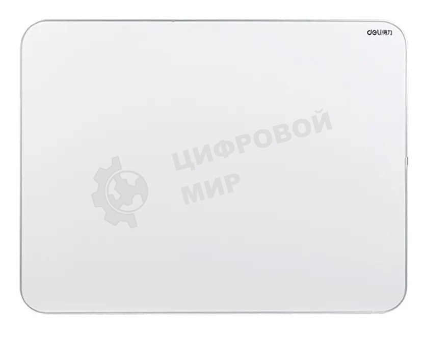 Доска магнитно-маркерная Deli 50026, лак, серебристый 60x90см пластик/металл