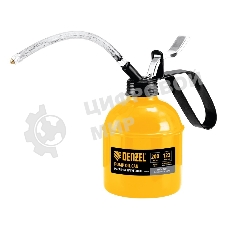 Масленка-нагнетатель Denzel металлический корпус, 0,2 л, гибкий наконечник