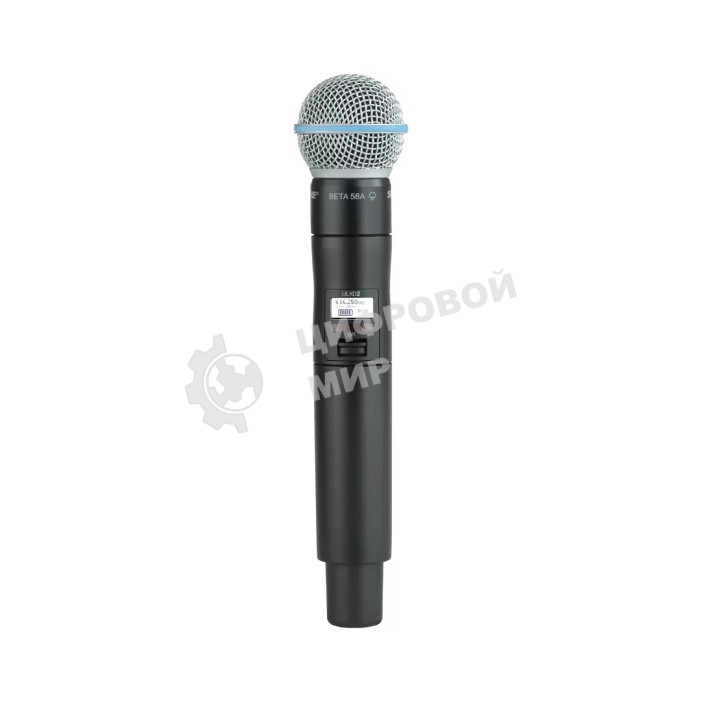 Передатчик SHURE ULXD2/B58=-G51 ручной, с капсюлем Beta 58, 470 - 534 МГц