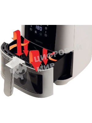 Аэрофритюрница Ariete 4626/03 белый, 1300 Вт, 6 л, сенсор, 8 программ