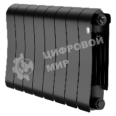 Радиатор биметаллический Royal Thermo Infinity 300 Noir Sable - 8 секц.