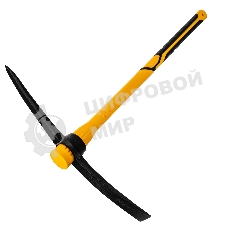 Кирка Denzel 3000 г, фиберглассовая обрезиненная рукоятка 900 мм