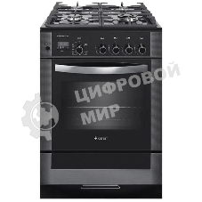 Плита газовая Gefest ПГ 6500-04 0244 черный, конфорок 4 шт, духовка 52 л, 60 см x 85 см x 60 см