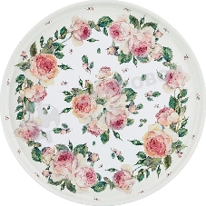 Поднос AGNESS 898-010 Винтаж, Пионы 33см