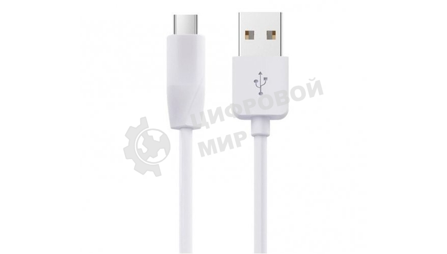 Кабель для зарядки USB - Micro USB, 1m. белый
