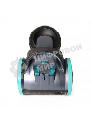 Пылесос BQ VC1607C серый-голубой, 420/1600 Вт, уборка сухая, пылесборник контейнер, 3 л