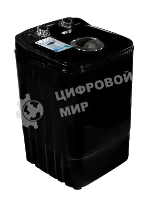 Стиральная машина Horizont WM-4601W черная, загрузка вертикальная 4.6кг, класс: A