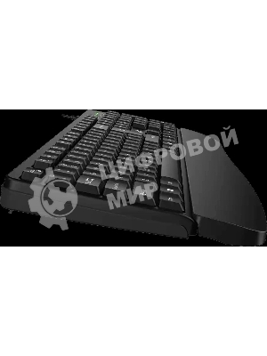 Клавиатура Genius KB-123 проводная, USB Type-A, чёрный