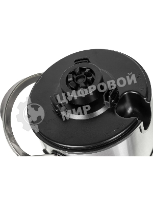 Кухонный комбайн Kitfort KT-1395 800Вт серебристый/черный