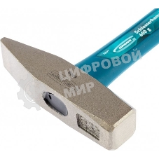 Молоток слесарный Gross 10277 600 г, квадратный боек фибергласовая обрезиненная рукоятка