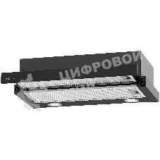 Вытяжка кухонная Krona KAMILLA T 600 BLACK (1 мотор)