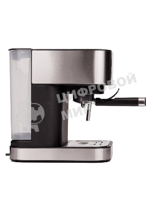 Кофеварка рожковая Centek CT-1164 серебристый, исп. кофе - молотый, 1.5 л, 1150 Вт, 15 бар