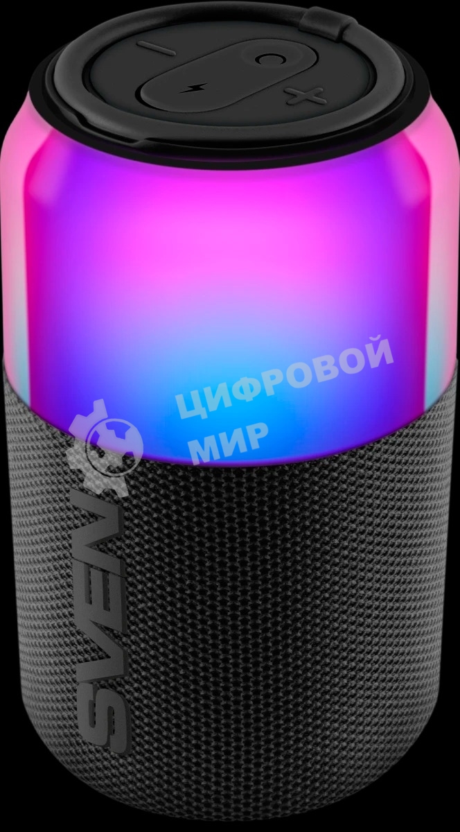 Колонка портативная SVEN PS-130 black (10 Вт, USB, Bluetooth, питание от USB/аккумулятора)