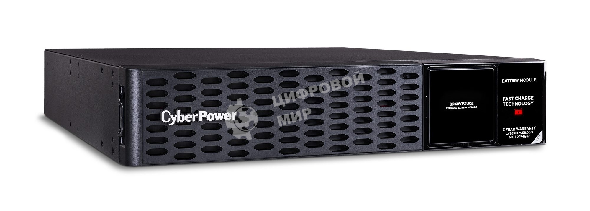 Внешний батарейный модуль CyberPower BP48VP2U02 EU для моделей PR1500ERTX L2U, PR22000ERTX L2U, PR30000ERTX L2U встроенное ЗУ