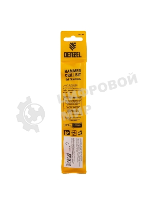 Бур по бетону Denzel двойная спираль, Cobalt W-tip, 14x160 мм, SDS PLUS