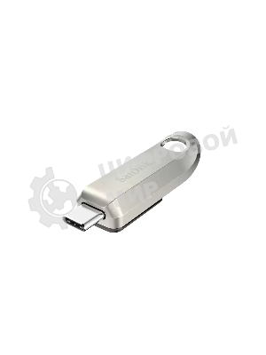 Флешка USB SanDisk Ultra Luxe (SDCZ75-128G-G46), 128Gb, USB Type-C, R/W 400/150, серебристый