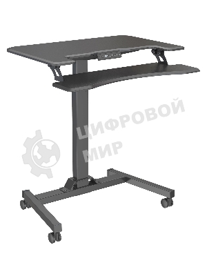 Стол для ноутбука Cactus VM-FDE103 столешница МДФ черный 91.5x56x123см (CS-FDE103BBK)