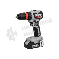 Дрель-шуруповерт ИНТЕРСКОЛ ДА-13/18В 50 КОМБИ, 18 В, 2 Ач, 50 Нм, бесщеточный
