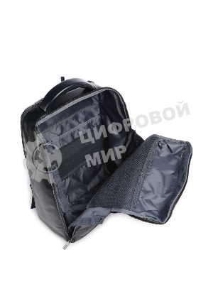 Рюкзак мужской Piquadro Blue Square CA6593B2/BLU2, кожа, темно-синий