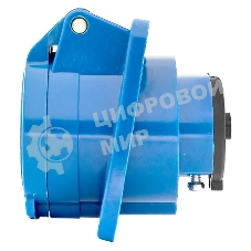 Розетка стационарная внутренняя EKF 413 ps-413-16-220 16А 220В 2P+РЕ IP44