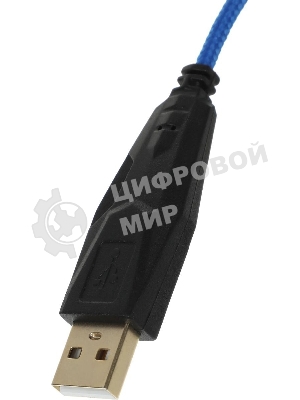 Мышь проводная Defender Dark Agent GM-590L черный, 12800 dpi, USB, кнопки - 6