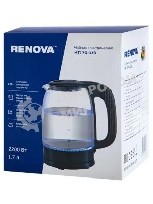 Чайник электрический Renova KT17G-03B
