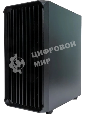 Компьютерный корпус Minitower mATX Eurocase 00-01003411 M205 4ARGb черный без БП закаленное стекло USB 3.0