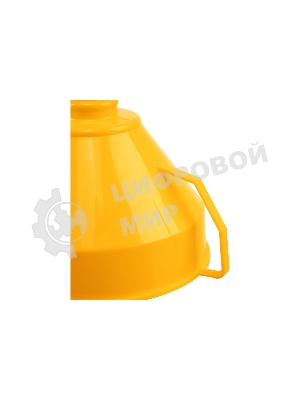 Воронка пластиковая Denzel 160 мм с металлическим ситом и гибким наконечником