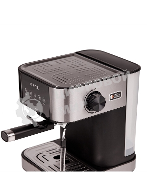 Кофеварка рожковая Centek CT-1164 серебристый, исп. кофе - молотый, 1.5 л, 1150 Вт, 15 бар