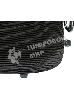 Кресло Бюрократ CH Balance-Low черный экокожа низк.спин. крестов. металл