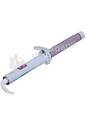 Щипцы для завивки волос Centek CT-2096 белый/сиреневый, 25 мм, 210 °C, 5 режимов